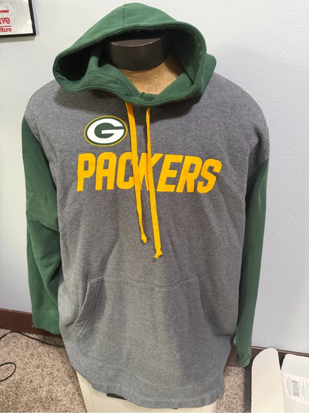 Nike DriFit NFL Green Bay Packers Pullover Hoodie